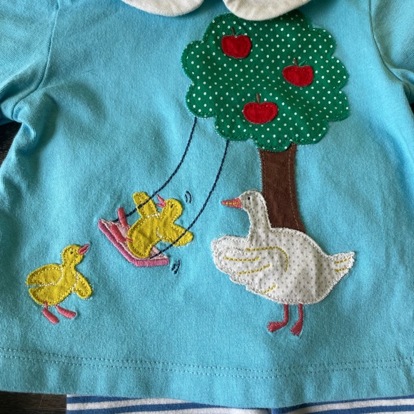 SOLD Baby Boden Appliqué set, 0-3 month - Picture 2 of 9